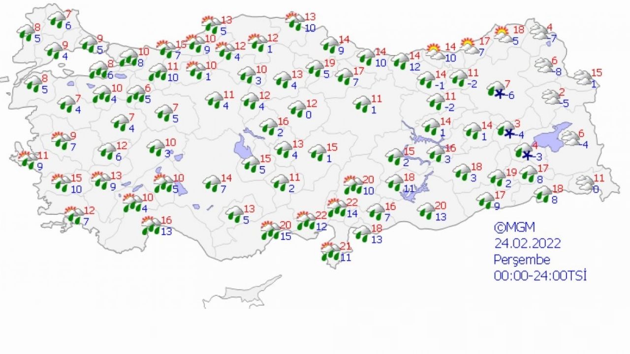 Meteoroloji il il uyardı: Sıcaklıklar düşüyor